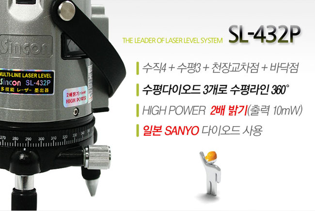 新坤SL-432P自動安平激光標(biāo)線儀 新坤SL-432P自動安平激光標(biāo)線儀